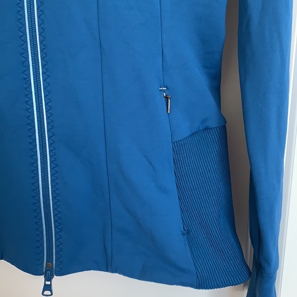 Athleta Ridge Jacket Peacock Blue M - Picture 3 of 7